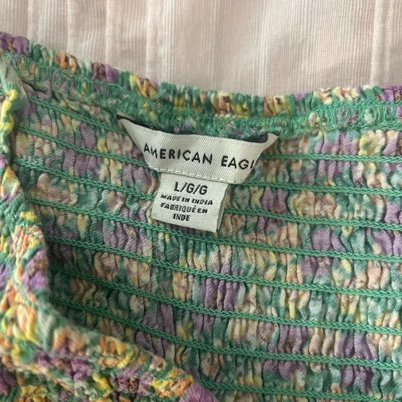 Floral American Eagle Top - Picture 2 of 3